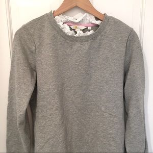 Biden Holly Jersey Sweatshirt - Grey Marl